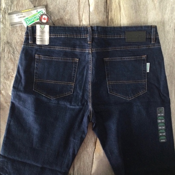 GATTS Workwear Stretch 36/34 Jeans SMR-300 Blue Denim - Picture 6 of 16